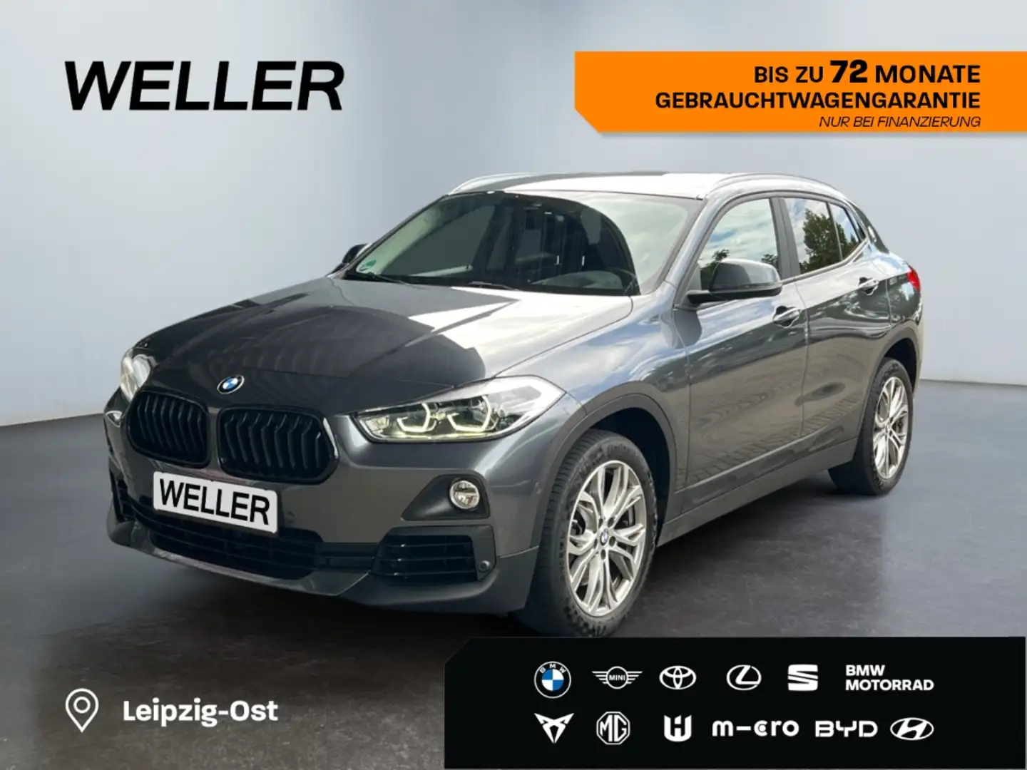 BMW X2 sDrive20i Advantage *LED*Sportsi*HUD*Navi*HiFi* Grigio - 1