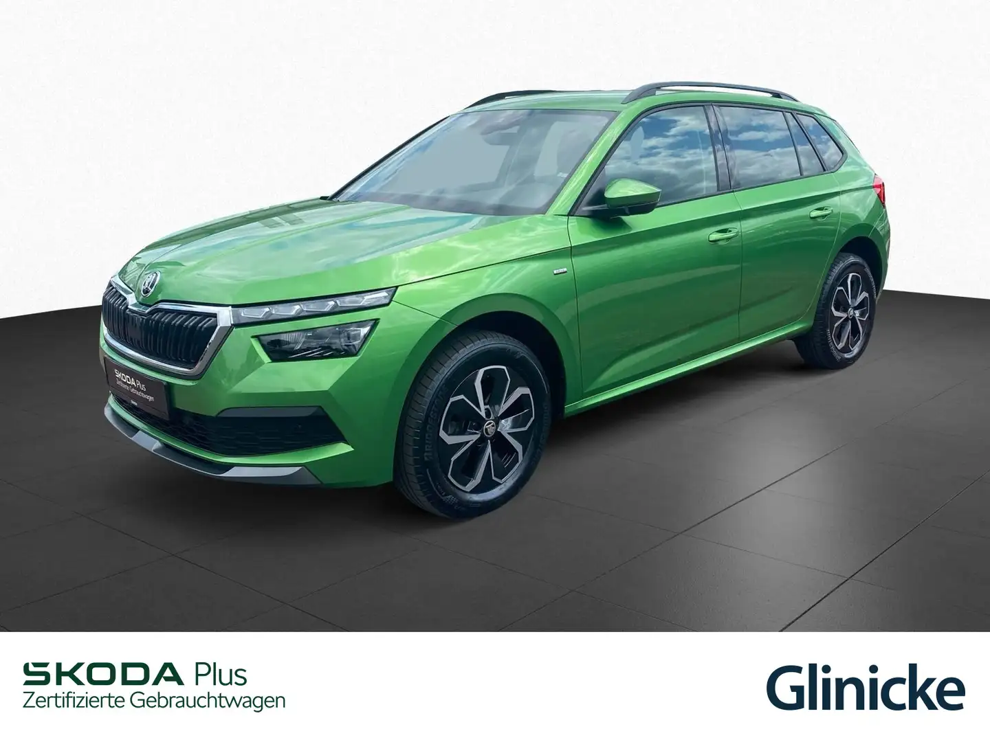 Skoda Kamiq 1.0 TSI Drive 125 Klima AHK LED Smart-Link Verde - 1