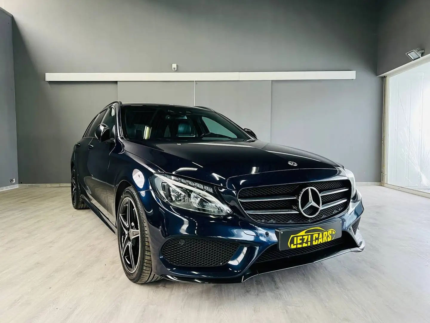 Mercedes-Benz C 200 Diesel|AMG|1jaar Garantie|Navi|Cam|CruisCtrl|Leder Bleu - 1