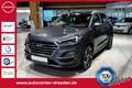 Hyundai TUCSON 1.6 T-GDI Premium ACC+LED+Navi+SHZ+Klima Grijs - thumbnail 1