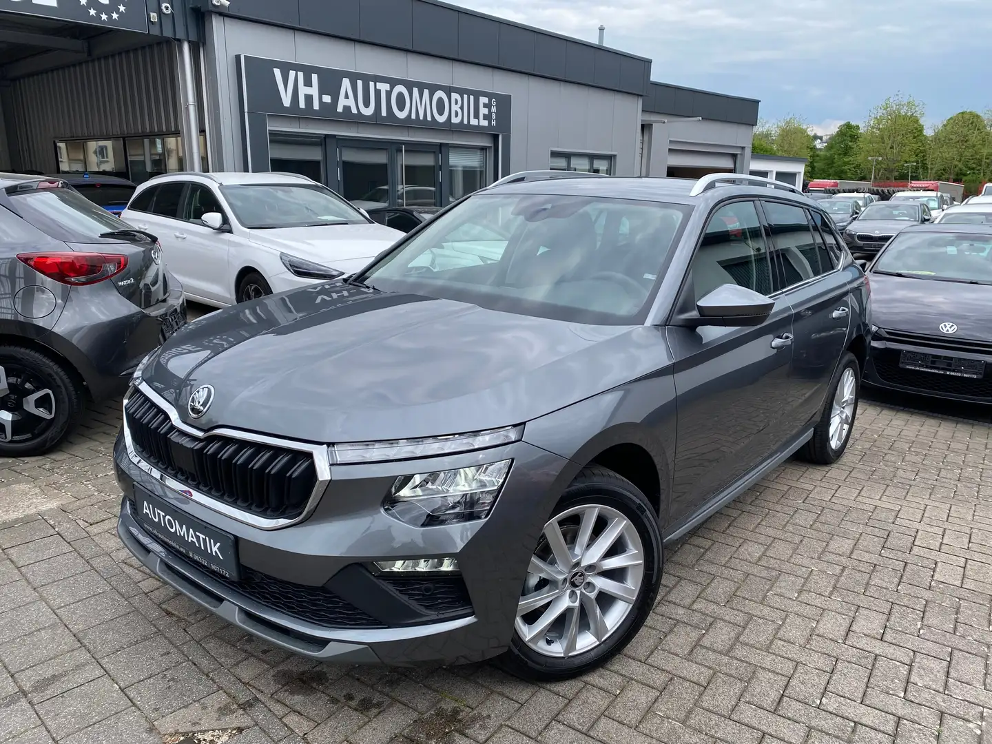 Skoda Kamiq 5J.G*el.Heckklappe*WSS&Lenkrad&Sitzheizung*Totwink Grau - 1