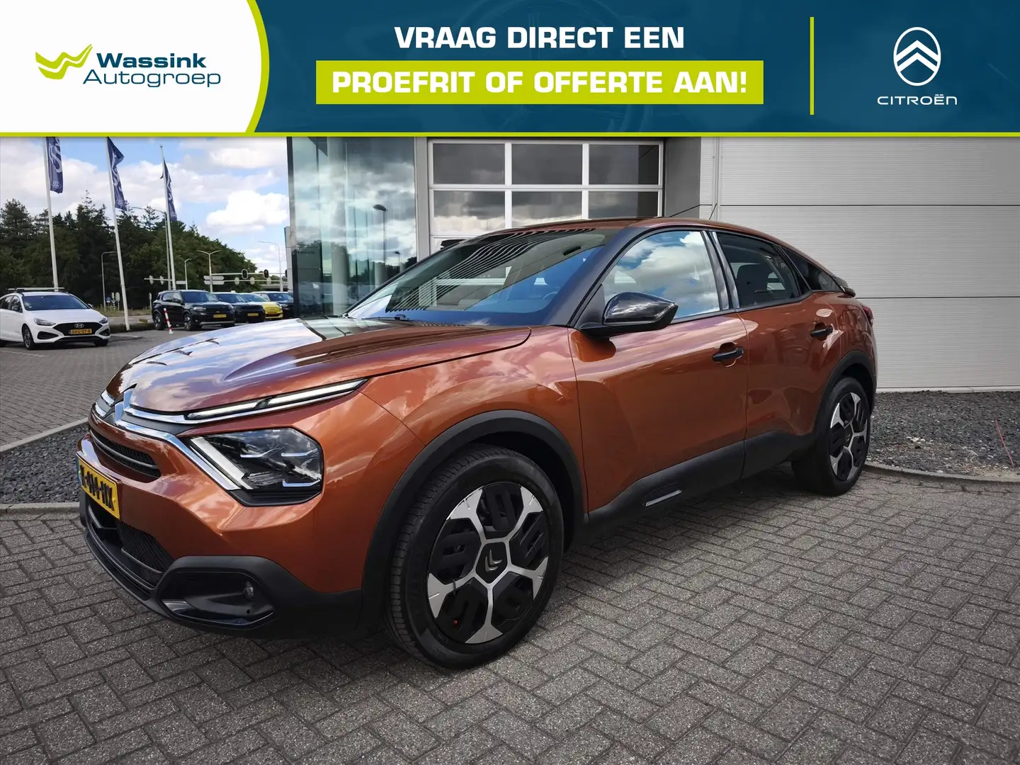 Citroen C4 1.2 Turbo 130pk Feel I Cruise Control I Apple Carp Brun - 1