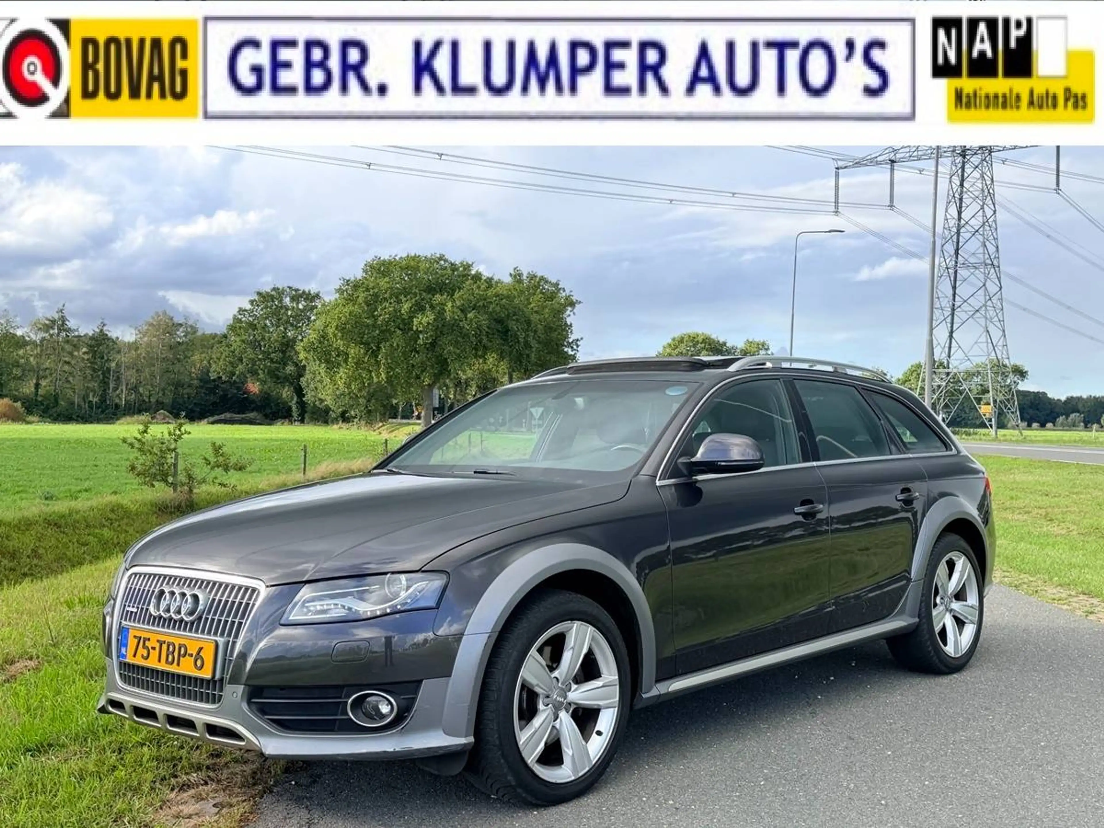 Audi A4 allroad 2.0 TFSI Pro Line, 2e Eig., Motor gereviseerd, Pano, Xenon, Haak, Navi, ECC