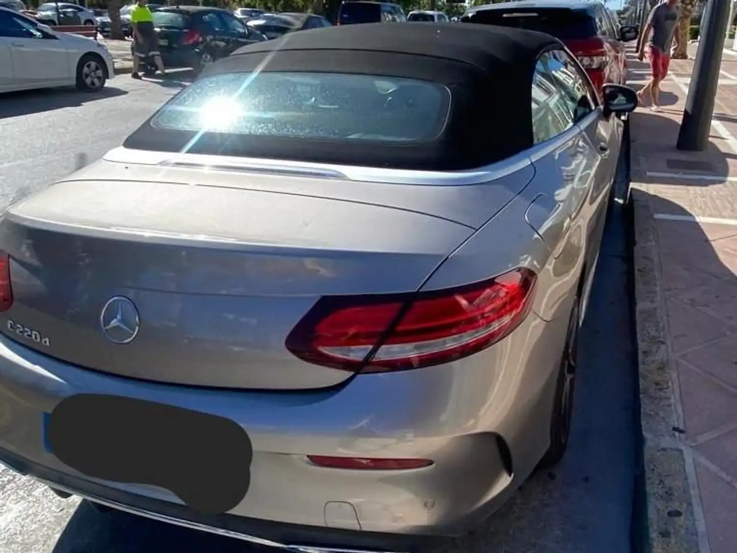 Mercedes-Benz CE 220 220D Silber - 1