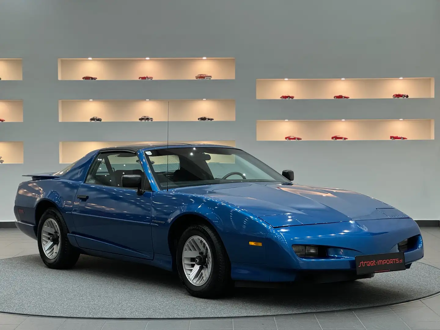 Pontiac Firebird V6*Targa*1.Besitz*25.000km* Blue - 2