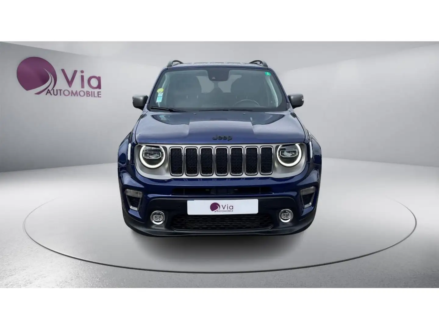 Jeep Renegade 1.6 MultiJet 120 4x2 Limited - CARPLAY / CAMERA DE RECUL Bleu - 2