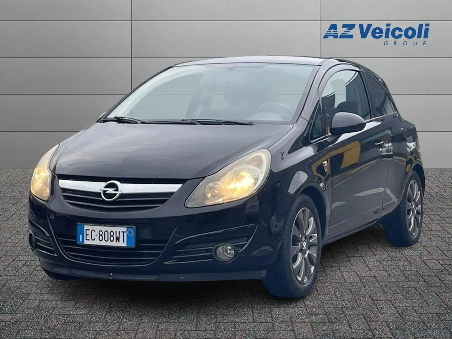 Opel Corsa Corsa IV 2010 3p 1.2 Edition 85cv Schwarz - 1