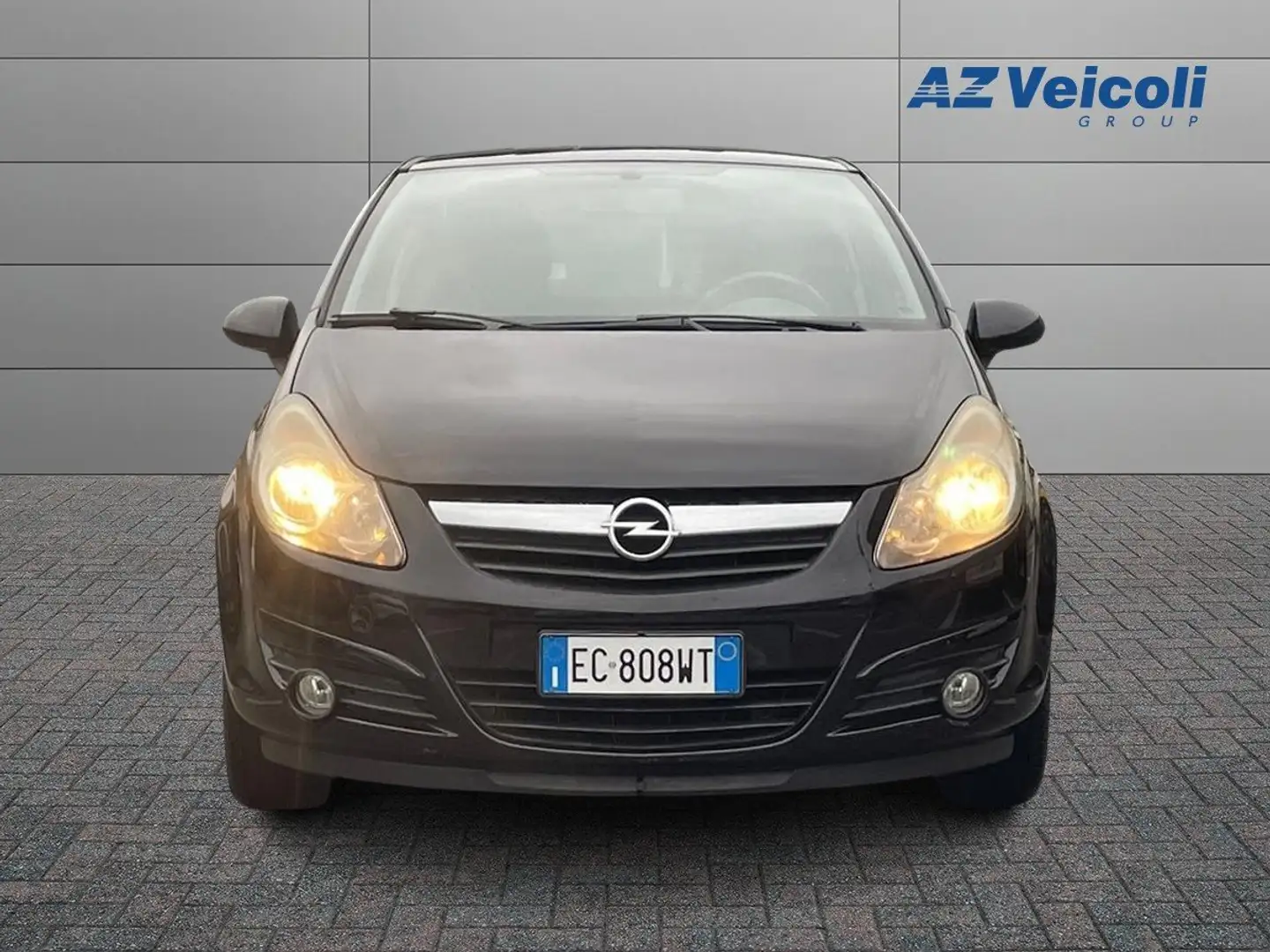 Opel Corsa Corsa IV 2010 3p 1.2 Edition 85cv Schwarz - 2