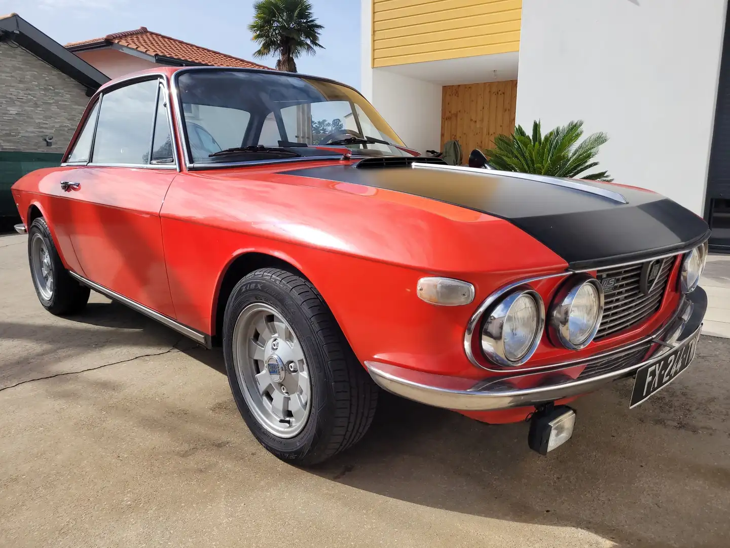 Lancia Fulvia Rallye 1.3 S Piros - 1