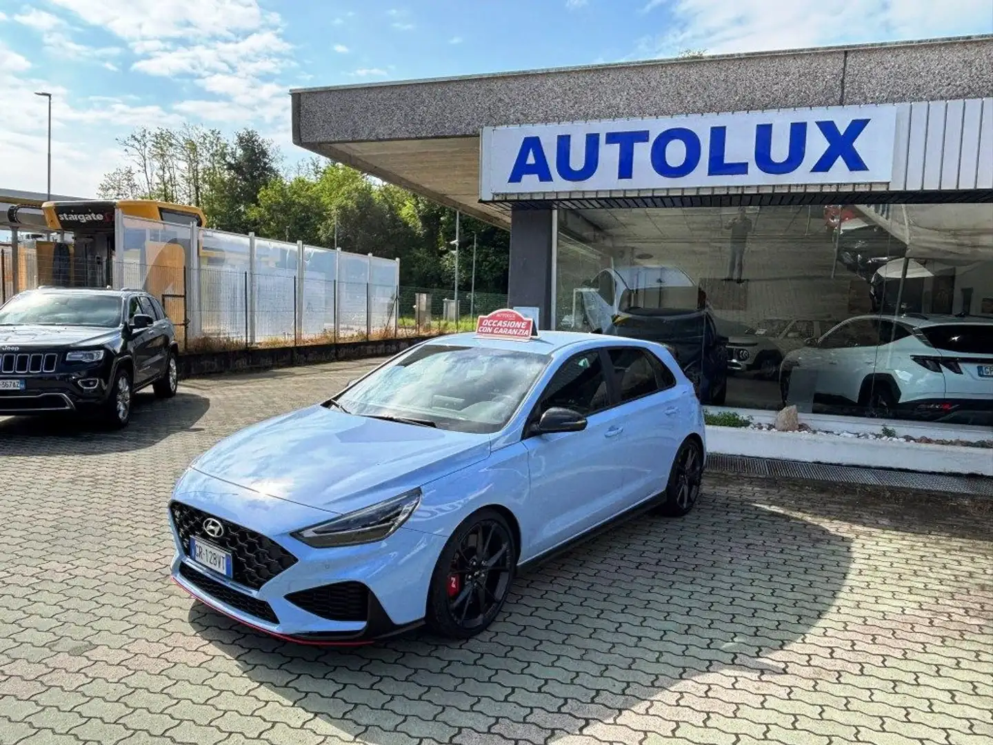 Hyundai i30 2.0 T-GDI N-PERFOMANCE DTC Blauw - 2