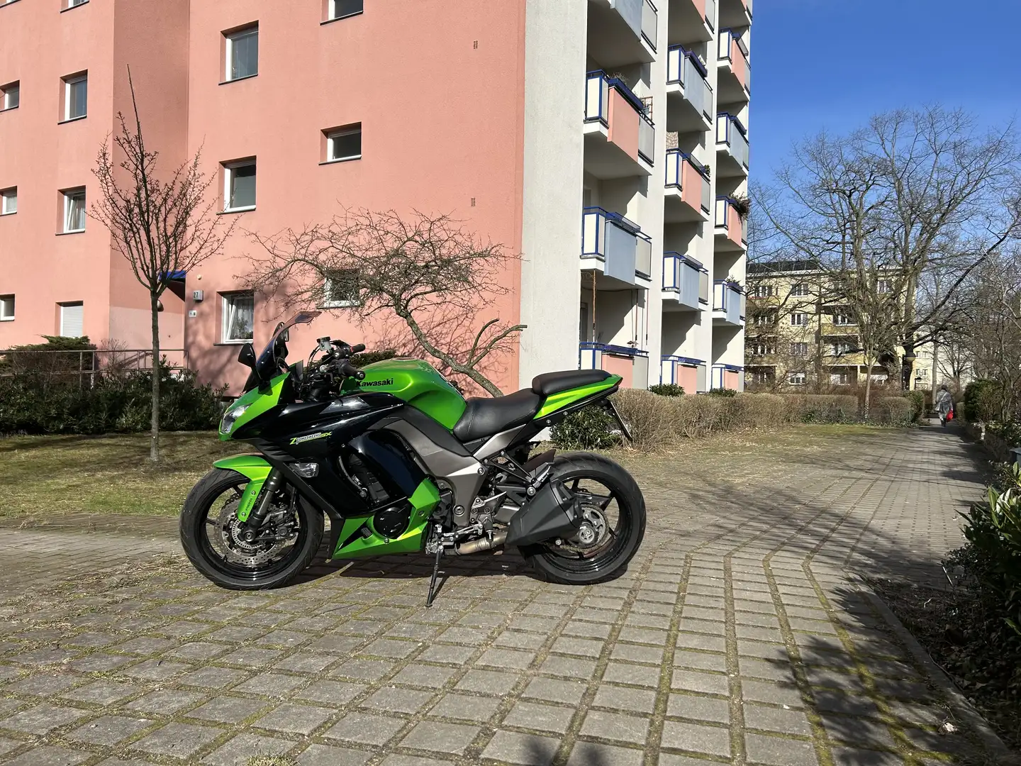Kawasaki Z1000 SX ABS,Griffheizung Verde - 2