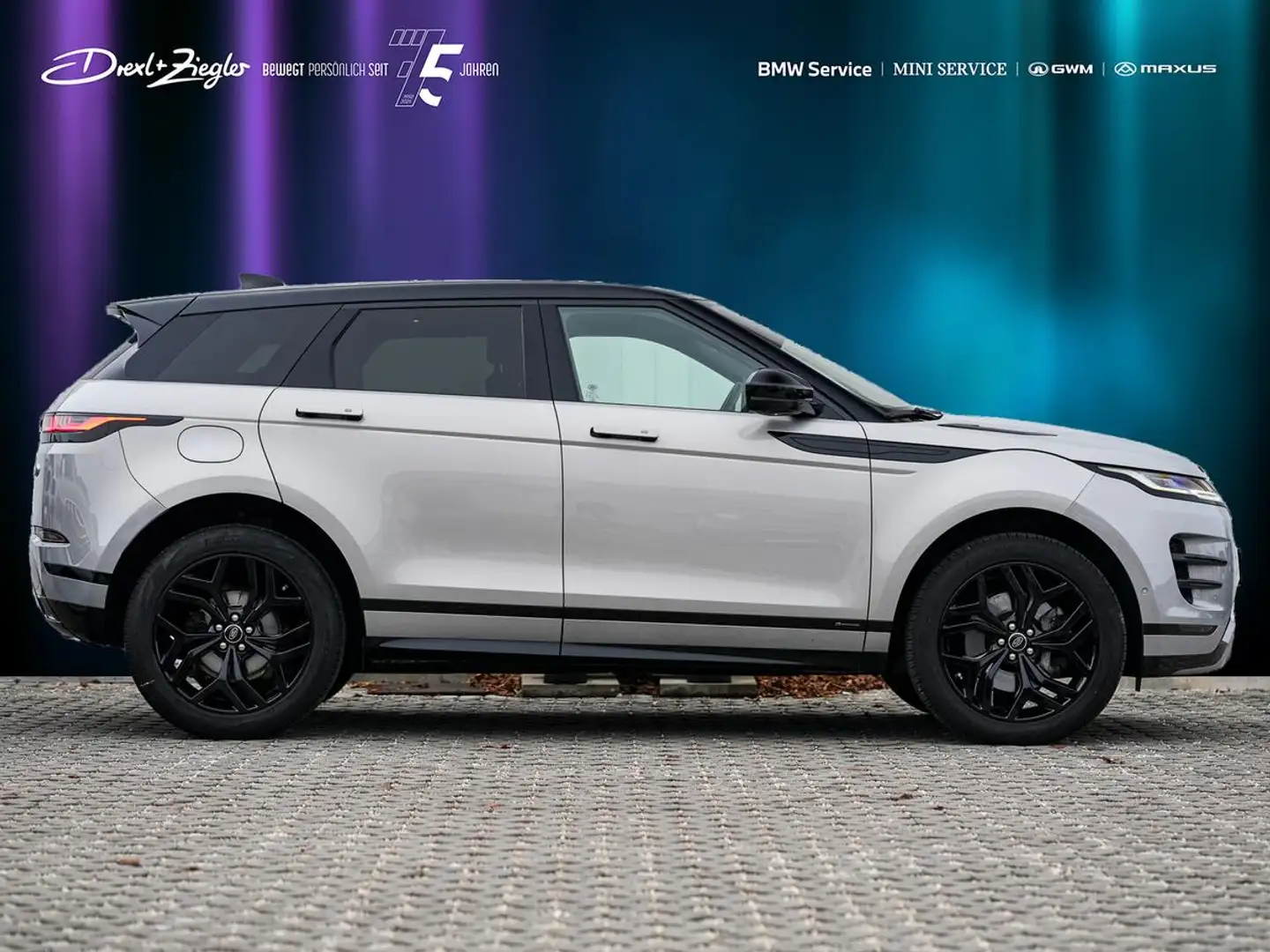 Land Rover Range Rover Evoque R-DynamicSE NaviPro GSD 360° Silber - 2