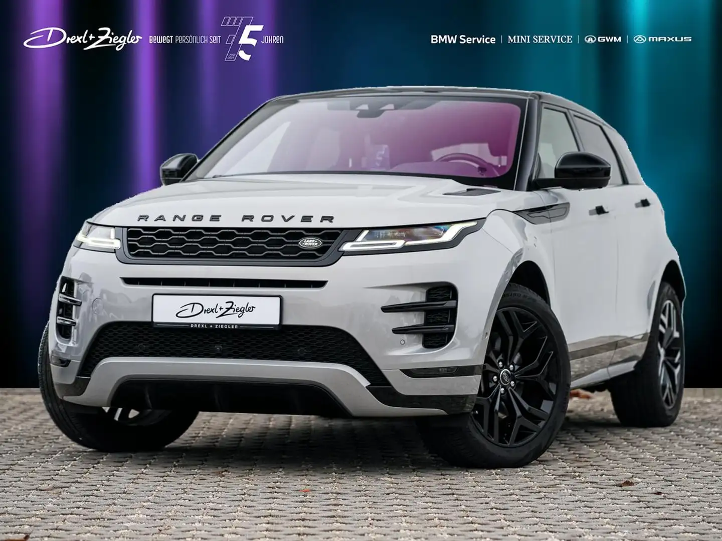 Land Rover Range Rover Evoque R-DynamicSE NaviPro GSD 360° Silber - 1