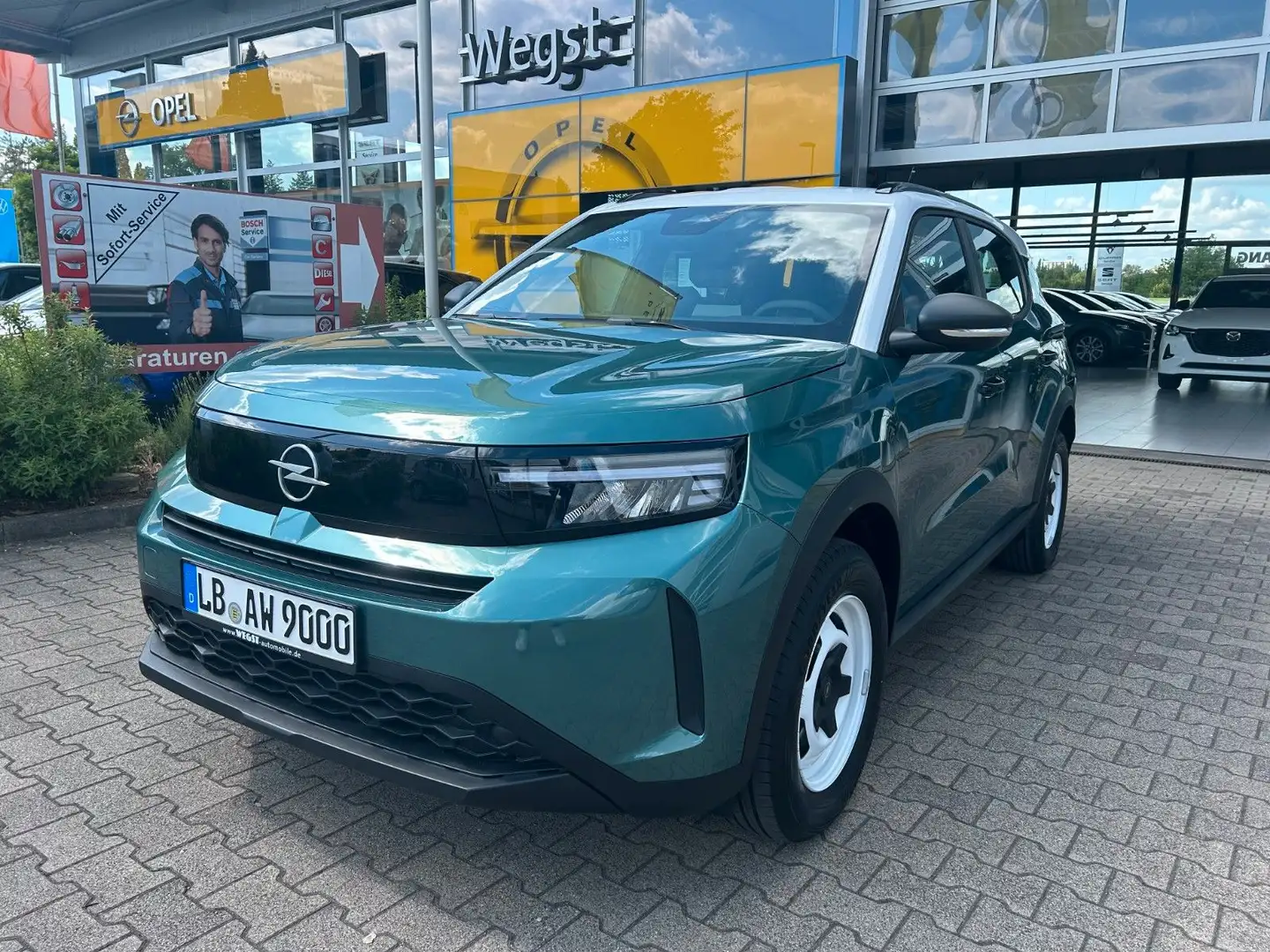 Opel Frontera 1.2 Turbo 107kW Edition eDCT *NAVI*CAM* Zelená - 1