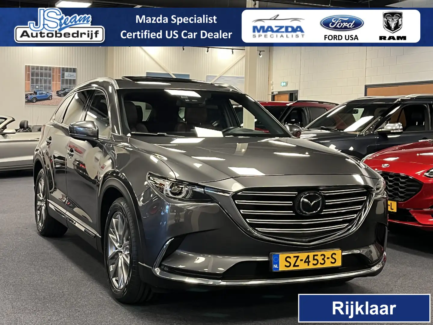 Mazda CX-9 2.5 SkyActiv-G Signature Turbo Automaat 231PK AWD Gris - 1