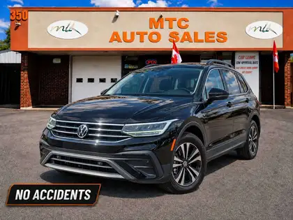 Black 2023 Volkswagen Tiguan SUV / Crossover  Automatic