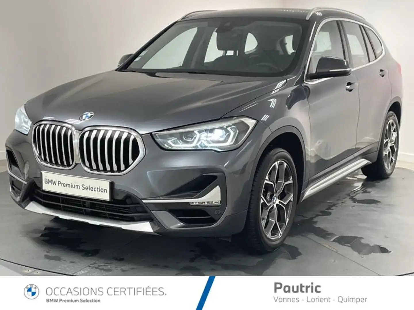 BMW X1 sDrive18iA 140ch xLine DKG7 Euro6d-T Gris - 1