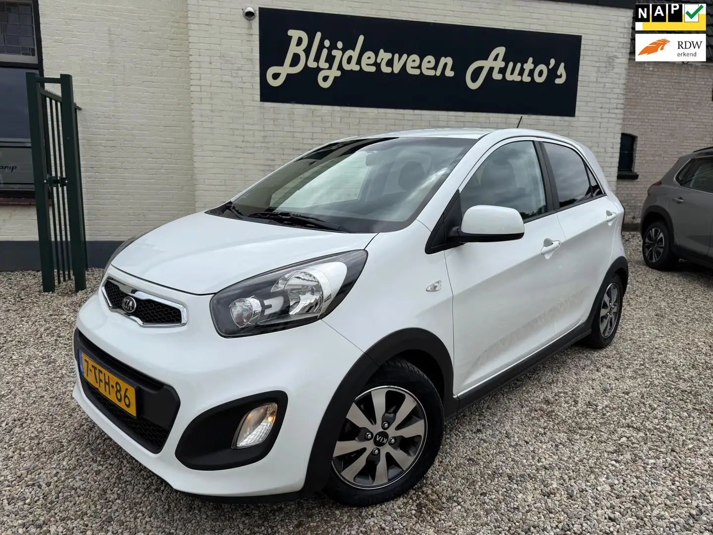 Kia Picanto 1.0 CVVT ISG R-Cross n293/500 5Deurs | Airco | LM Blanc - 1
