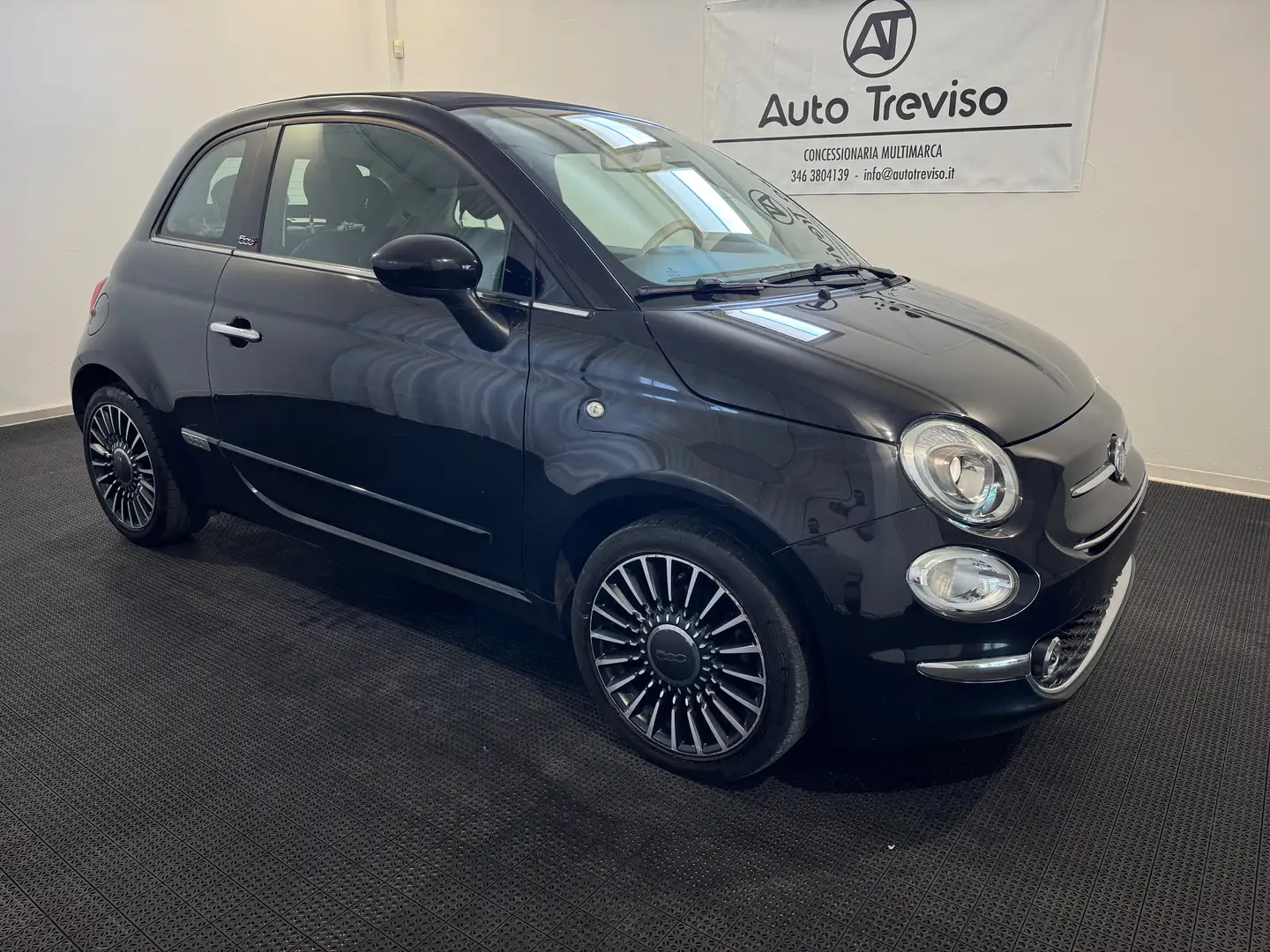 Fiat 500C 500C 1.2 Lounge 69cv my20 Nero - 2