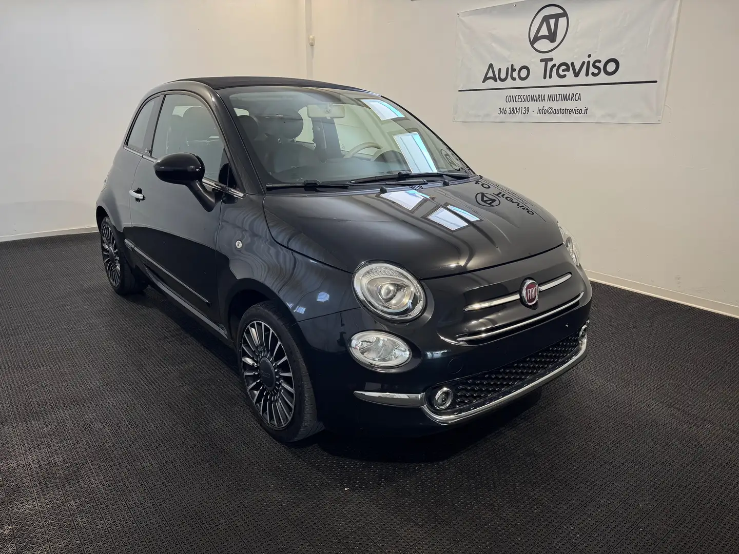 Fiat 500C 500C 1.2 Lounge 69cv my20 Nero - 1