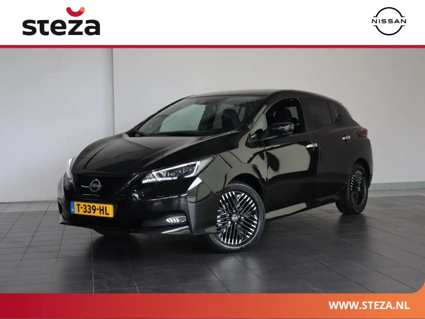 Nissan Leaf e+ Tekna 62 kWh / 360 camera / Cruise control Zwart - 1