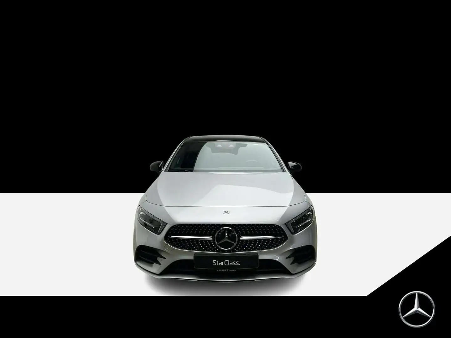Mercedes-Benz A 220 A 220 d  AMG Line Navi/Pano.-Dach/Distronic/Autom. Ezüst - 2