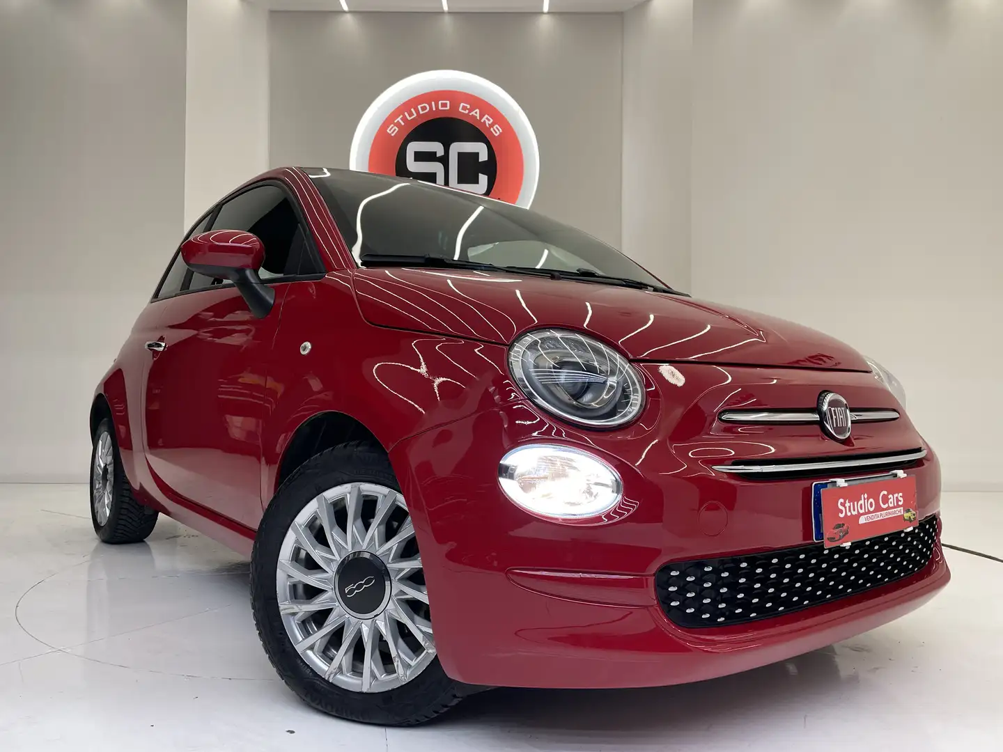 Fiat 500 500 1.0 hybrid Lounge 70cv Rosso - 2