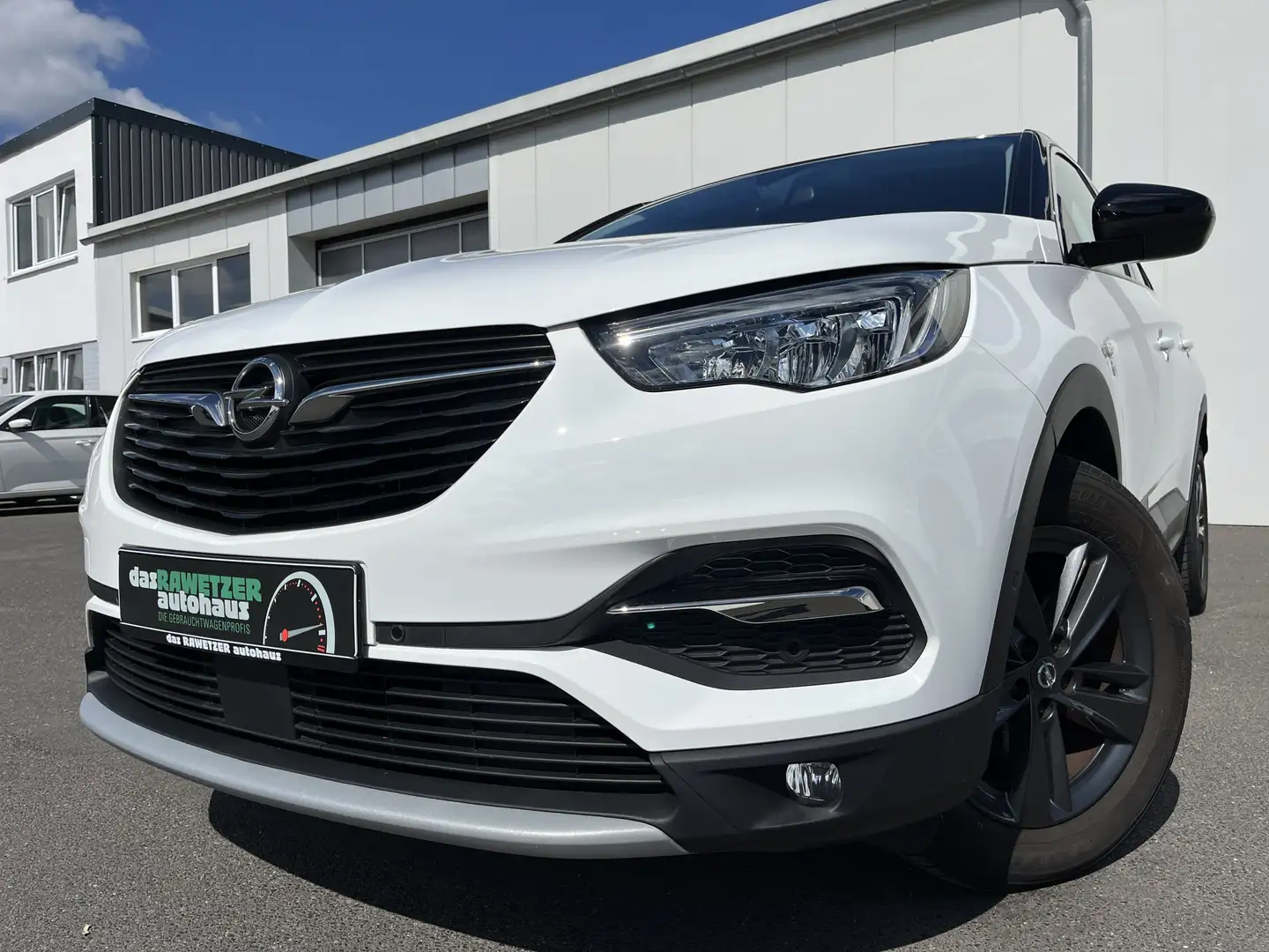 Opel Grandland X 2020 1.2 Turbo 97€ m.20% Anz. Matrix Kamera FS-H Weiß - 1