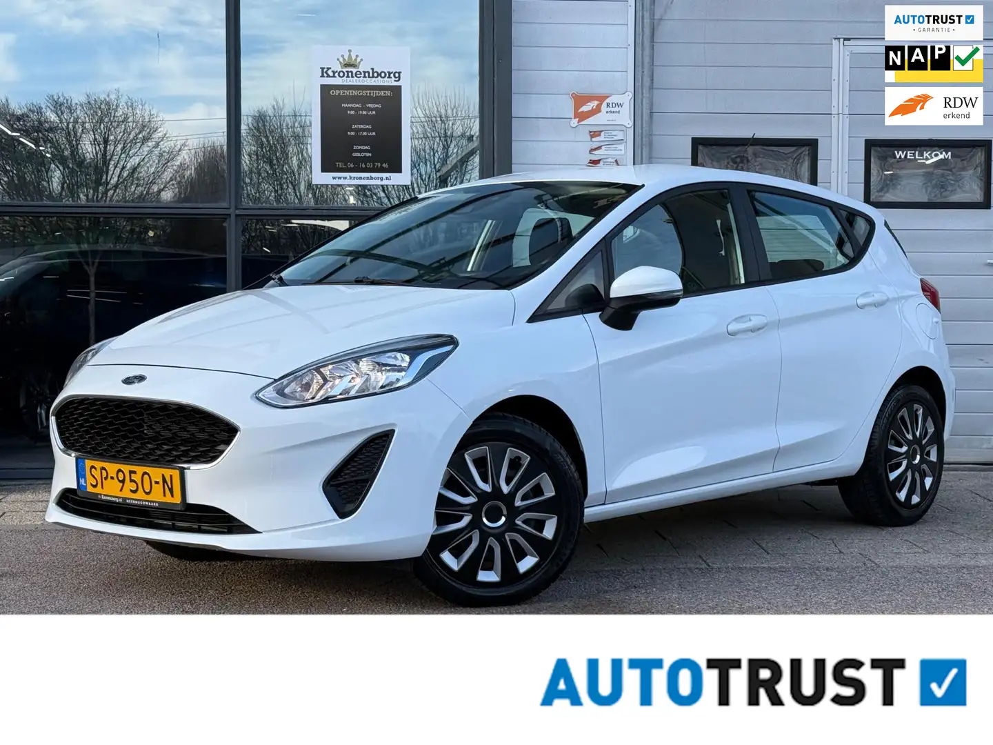 Ford Fiesta 1.1 Trend, CARPLAY, NAVI, NAP Wit - 1