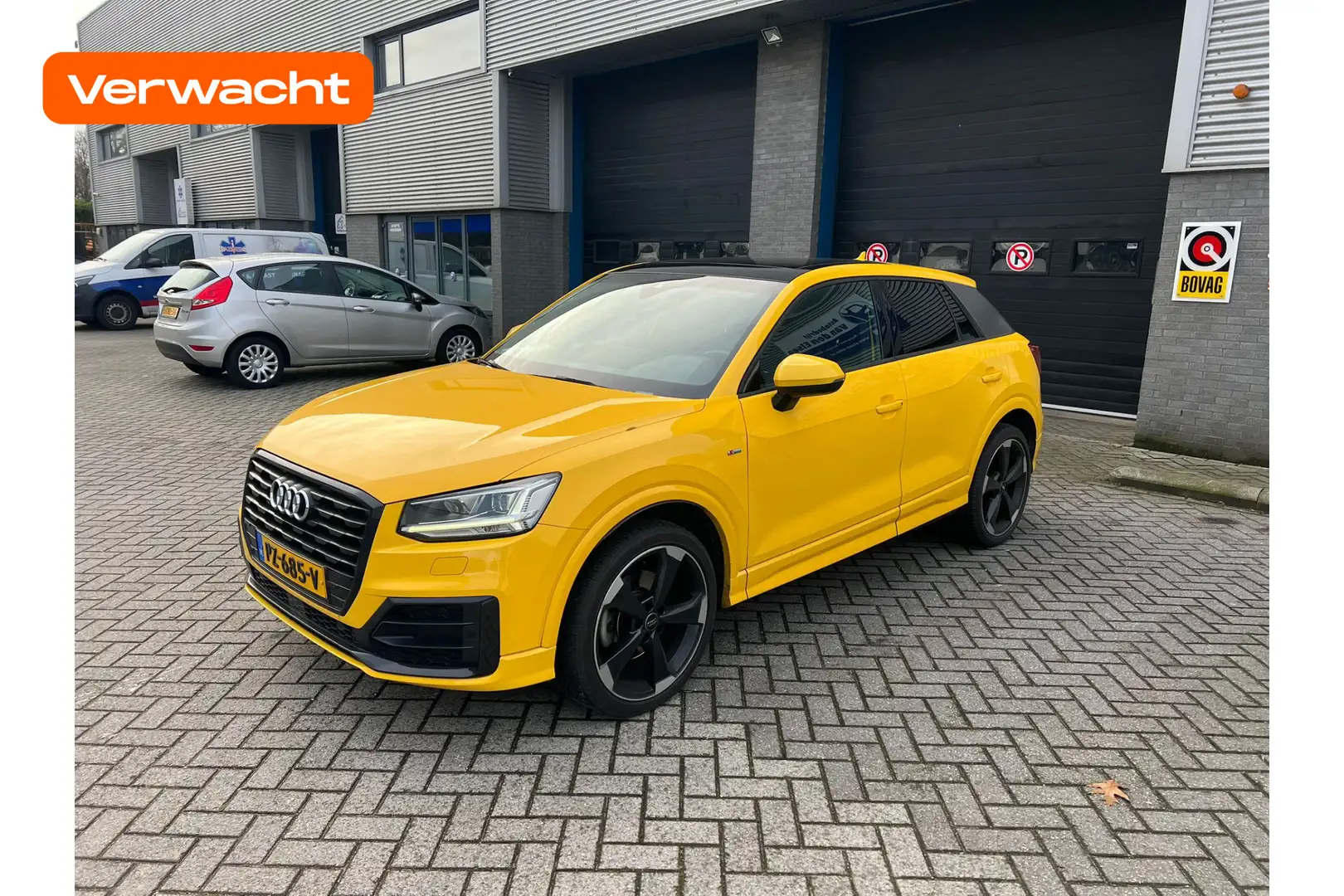 Audi Q2 1.4 TFSI CoD Sport |S-Line|dealer onderhouden|pano Geel - 1