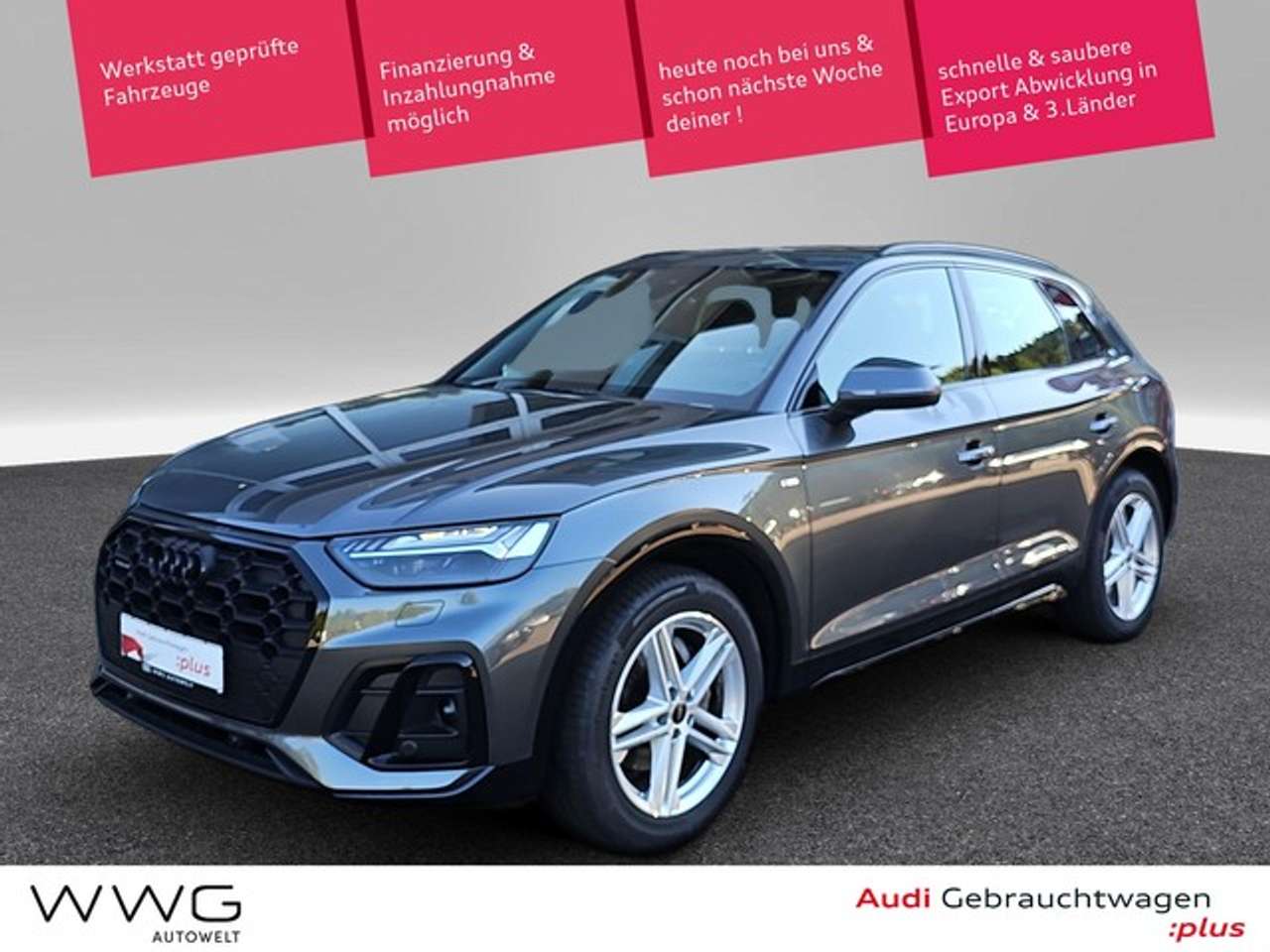 Audi Q5 — Audi Q5 40 TDI quattro S line S-tr. AHK Pano Matrix