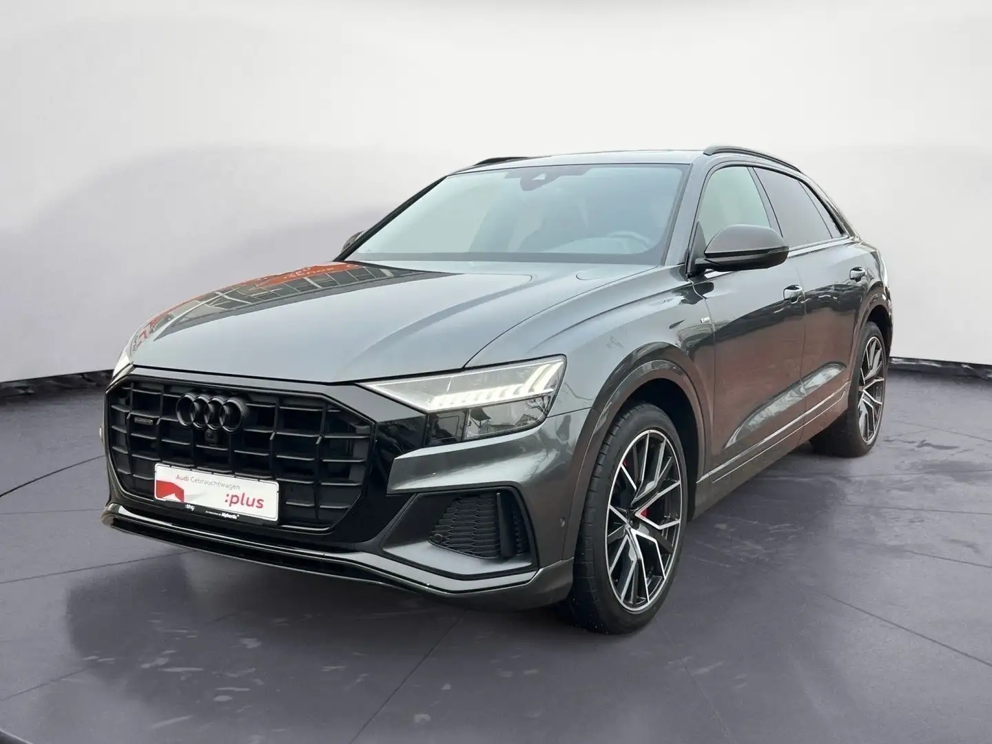 Audi Q8 50 TDI quattro competition plus HD-Matrix/AHK Grau - 2