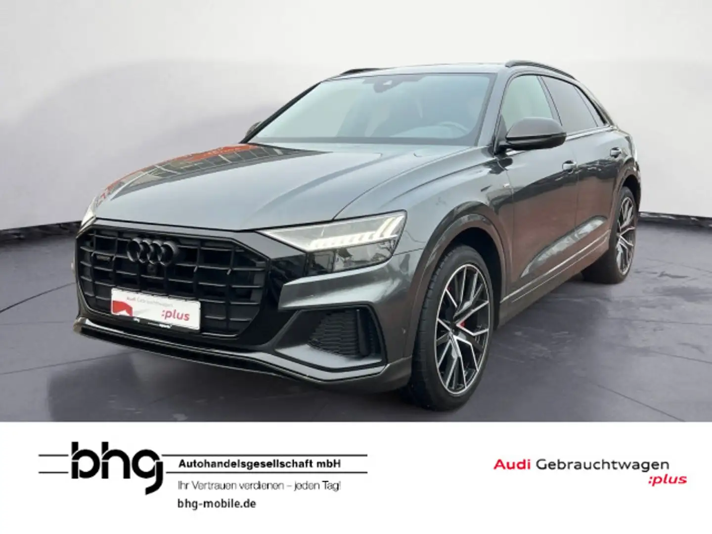 Audi Q8 50 TDI quattro competition plus HD-Matrix/AHK Grau - 1