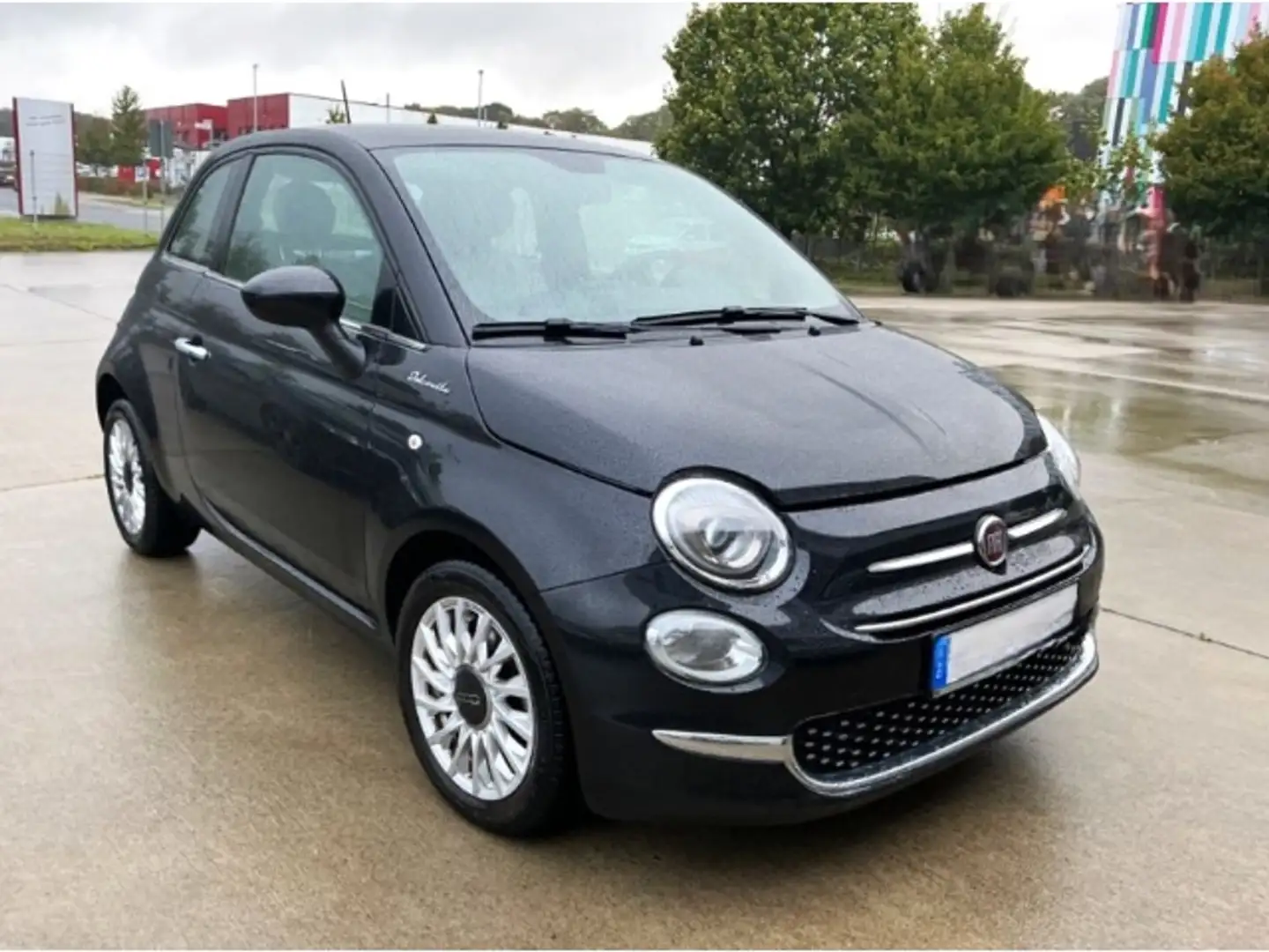 Fiat 500 DolceVita 1.0 Mild Hybrid EU6d elektron. Einparkhi Schwarz - 2