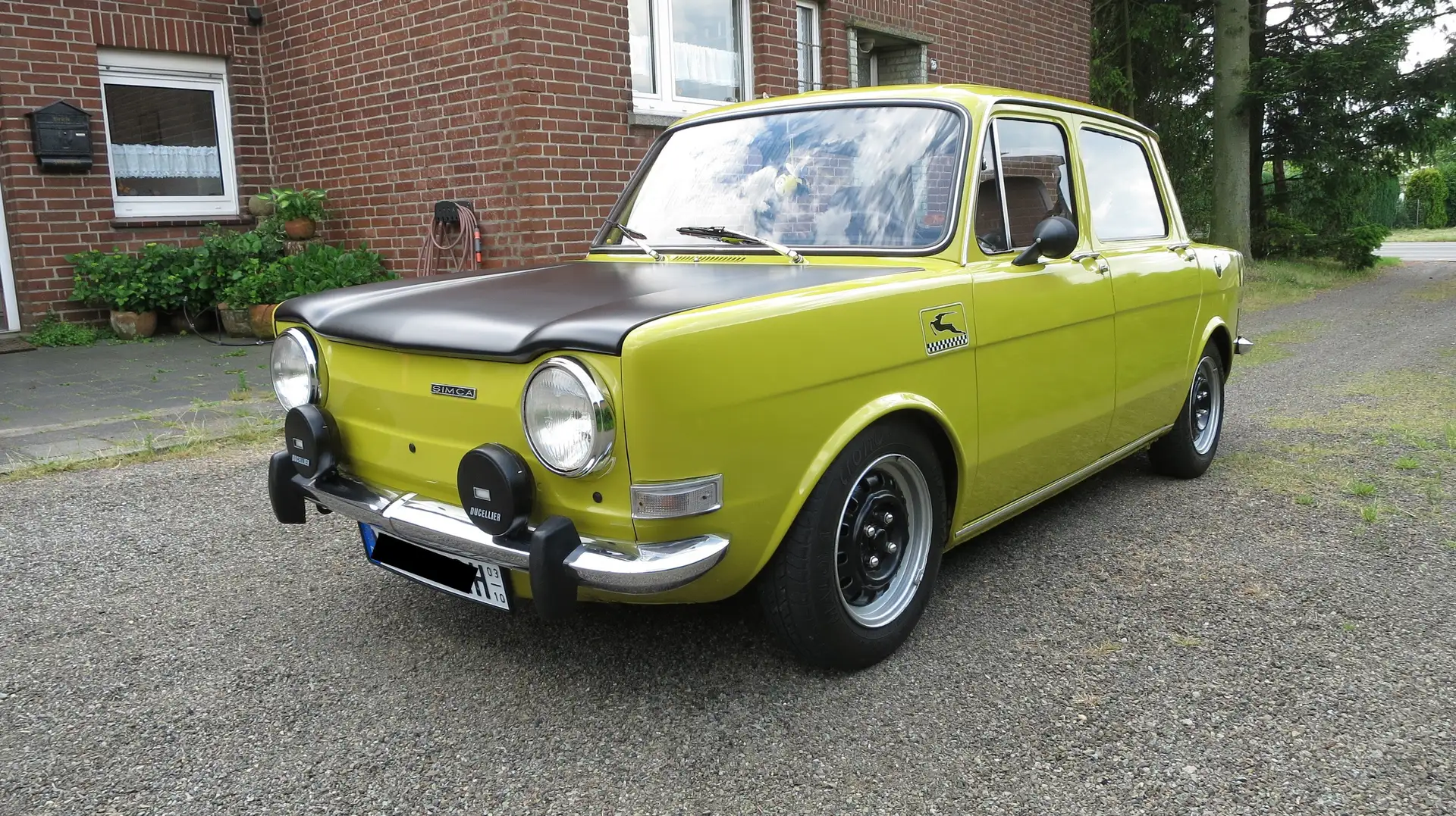 Talbot Simca 1100 Simca 1000 Rallye Jaune - 2