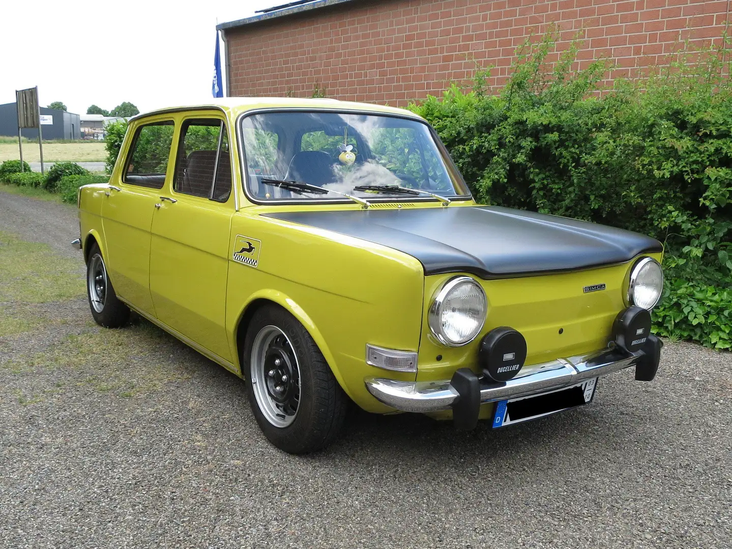 Talbot Simca 1100 Simca 1000 Rallye Jaune - 1