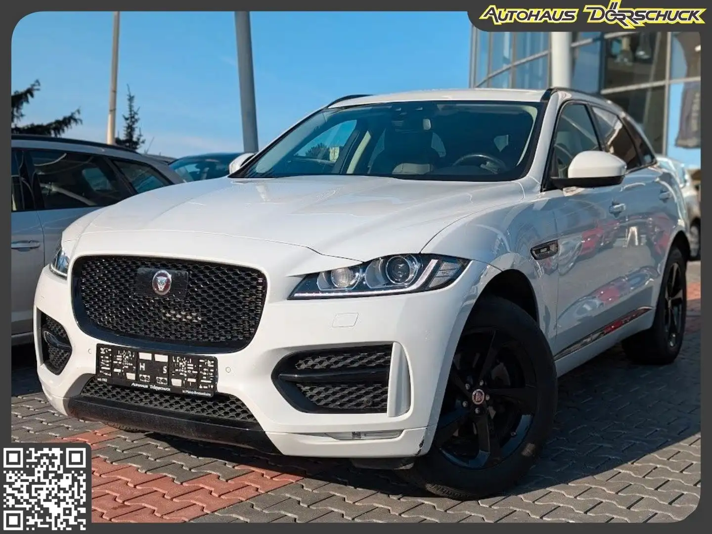 Jaguar F-Pace F-PACE R-Sport AWD 4x4 Sitzh. MOTOR NEU!!! Blanc - 1