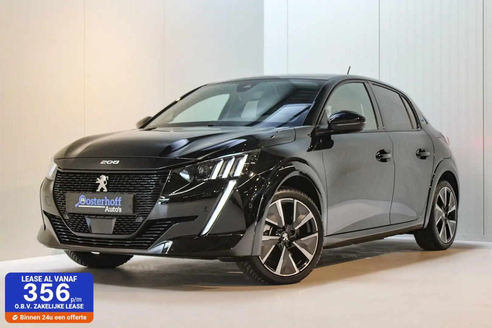 Peugeot e-208 EV GT Pack 50 kWh | PANO | Negro - 1