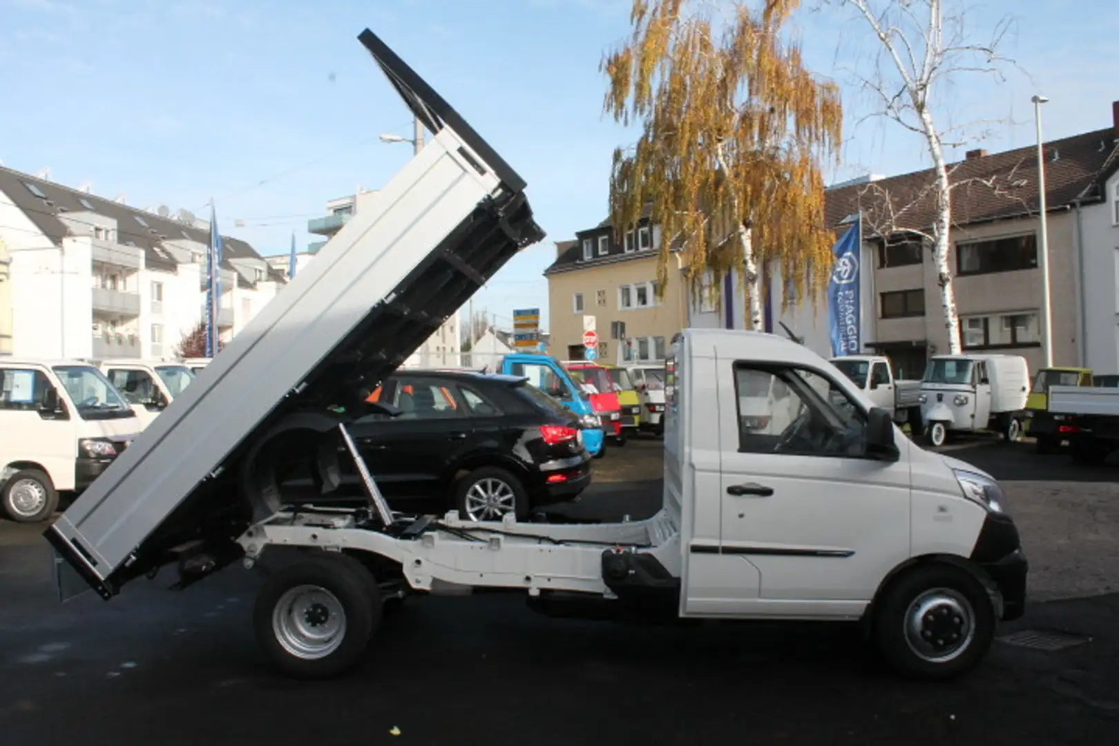 Piaggio Porter NP6 Kipper Klima LR 308 TW SOFORT !! Blanco - 1