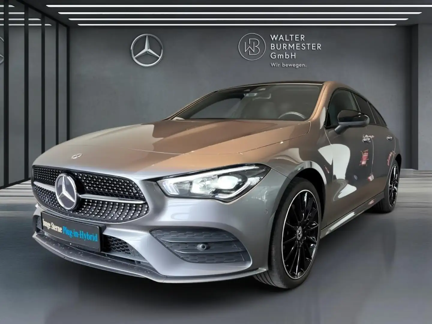 Mercedes-Benz CLA 250 e Shooting Brake +AMG+PANO+MBUX+KAMERA Grau - 1