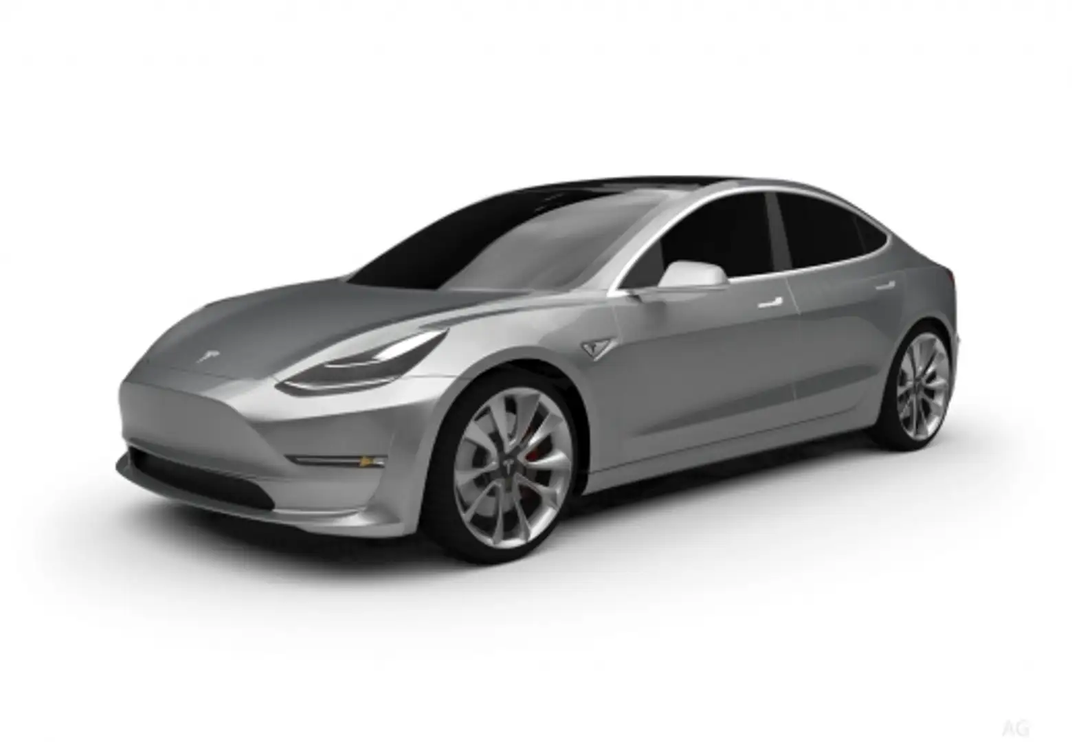 Tesla Model 3 Standard Plus Black - 2