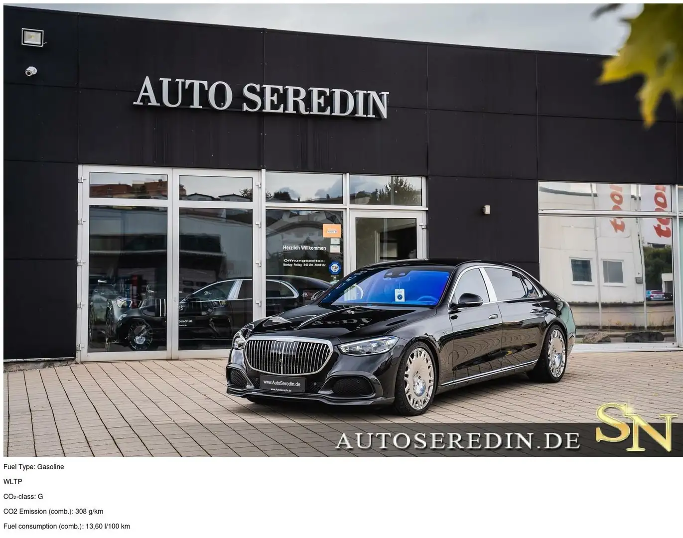 Mercedes-Benz S 680 MAYBACH BRABUS BLUE MASTERPIECE INTERIOR Nero - 1
