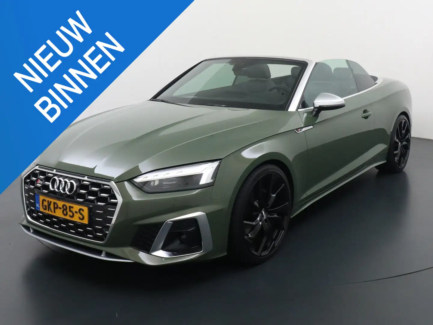 Audi A5 Cabriolet 35 TFSI S Edition Groen - 1