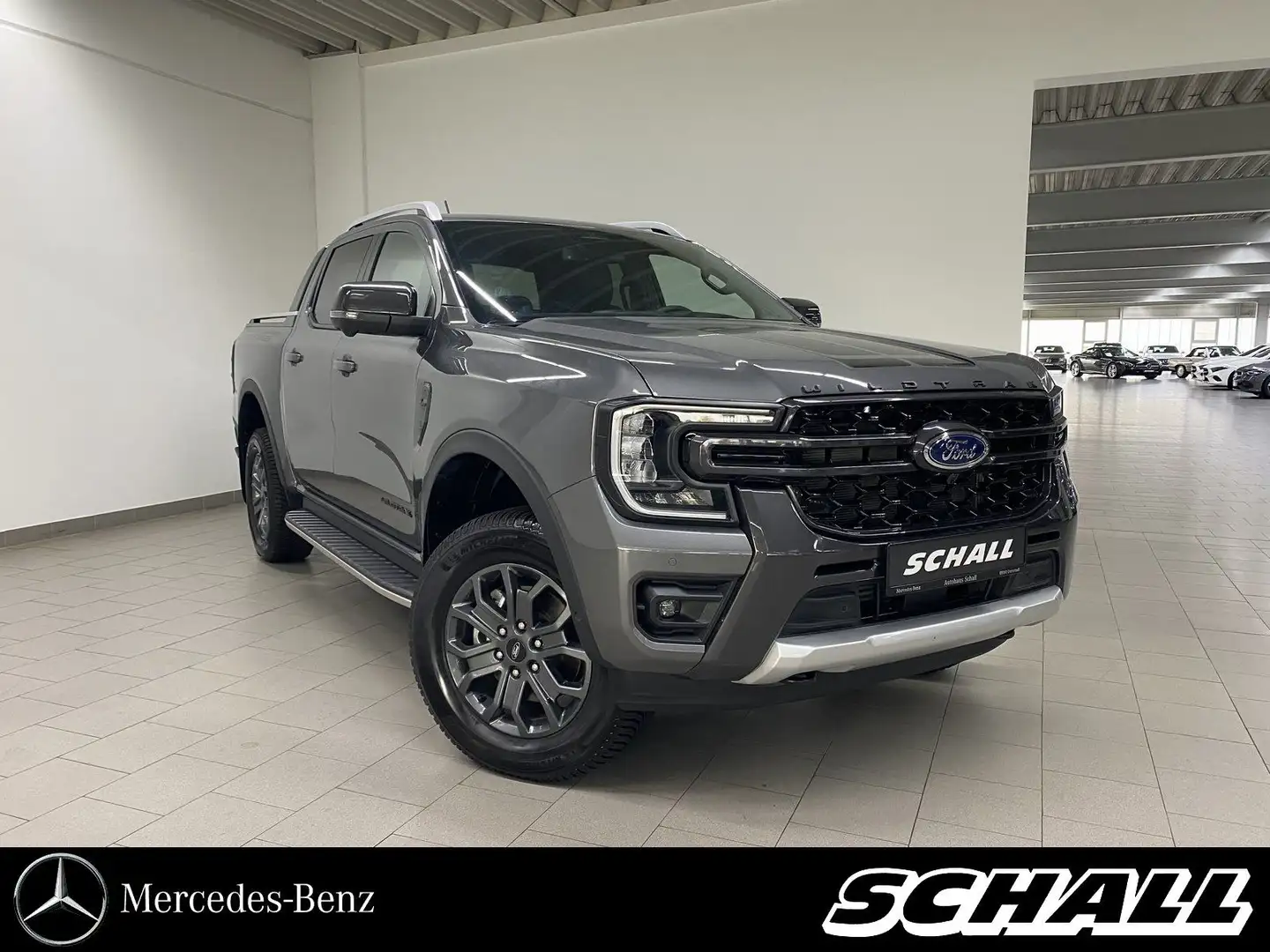 Ford Ranger 2.0 Ecoblue Wildtrak e-4WD Doppelkabine Grau - 1