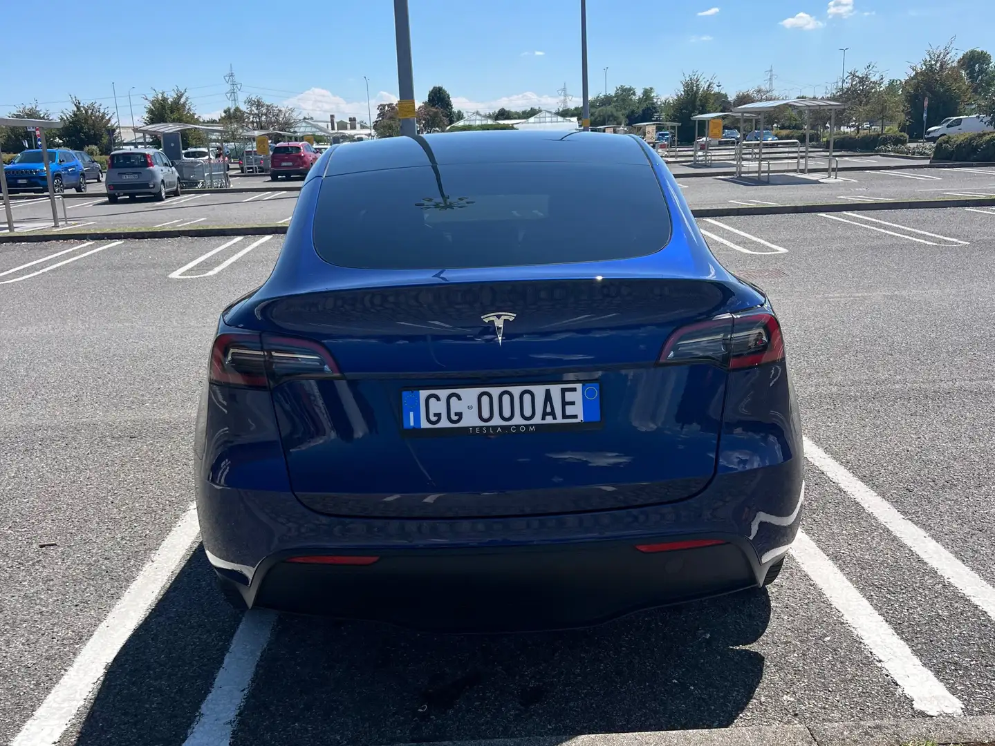 Tesla Model Y Model Y 2021Long Range Dual Motor awd Kék - 2