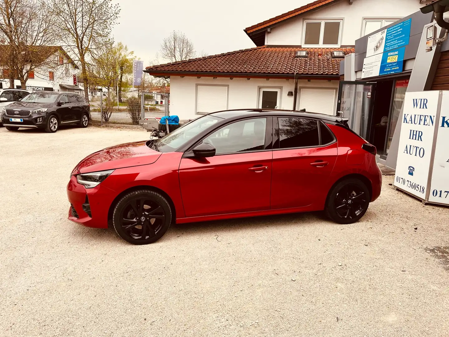 Opel Corsa GS Line*I HAND*ALUFELGEN*WENIG KM* Rojo - 2