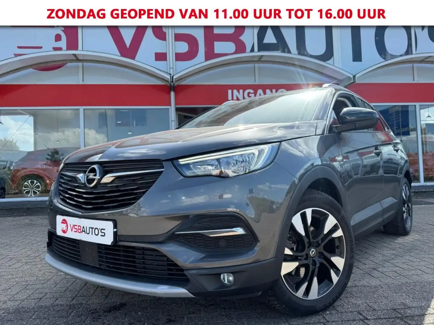 Opel Grandland X 1.2 TURBO AUT. 130PK LED NAVI CAMERA TREKHAAK AI Gris - 1