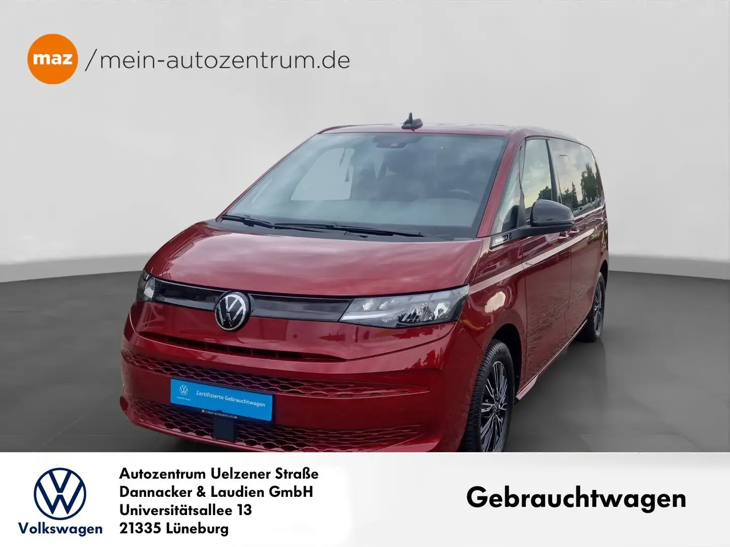 Volkswagen T7 Multivan 2.0 TSI Alu LED 7-Sitze Navi Kamera Di Rood - 1