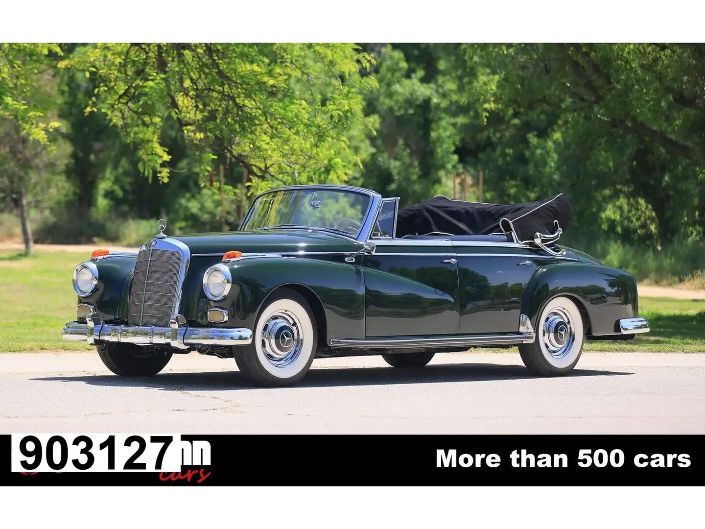 Mercedes-Benz 300 D Cabriolet - W189 Vert - 1