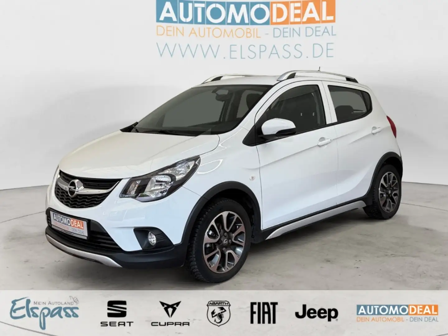 Opel Karl Rocks ALLWETTER SITZ.HZG TEMPOMAT LENK.HZG PDC KLI Wit - 1